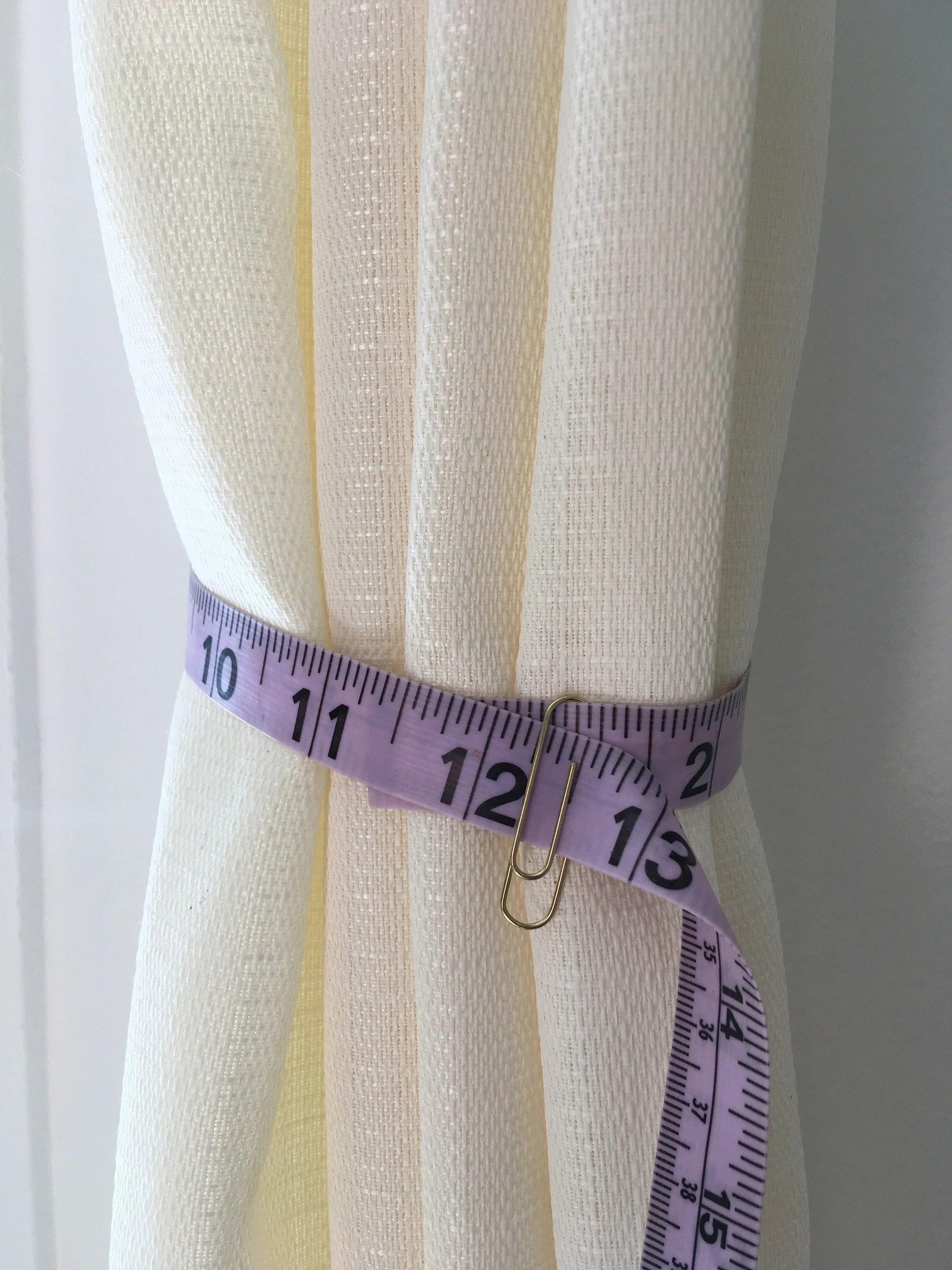 12" Curtain Tie Backs, Set of 4