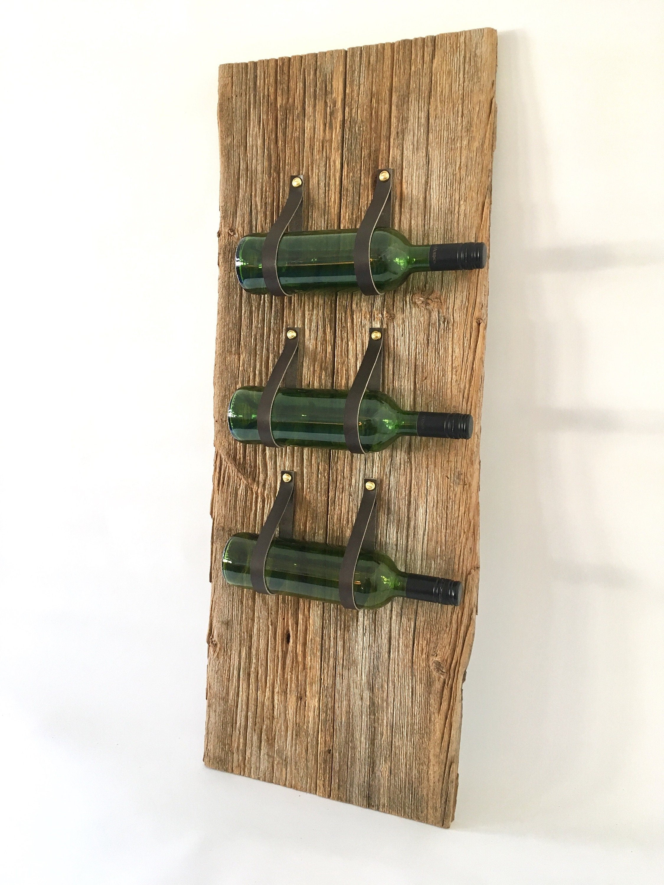 Barn wood Wine Rack No. LE4
