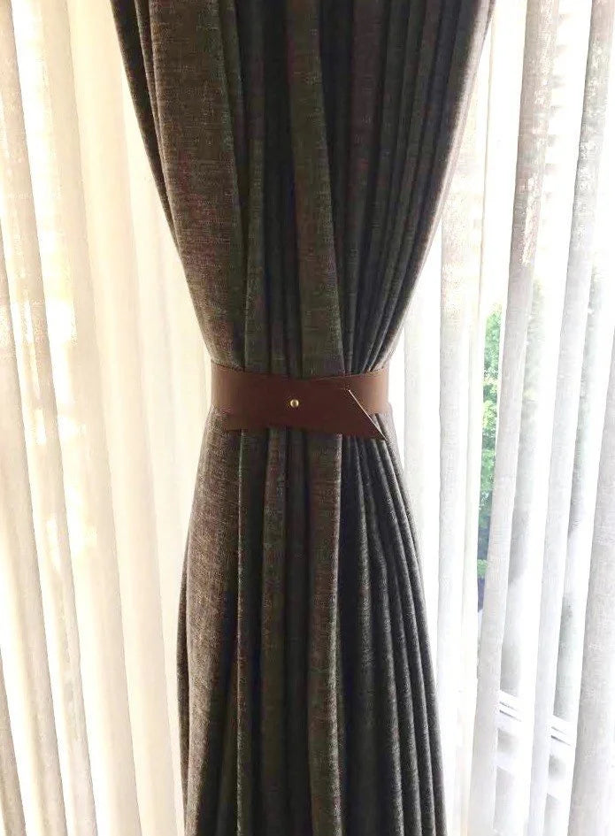 12" Curtain Tie Backs, Set of 4