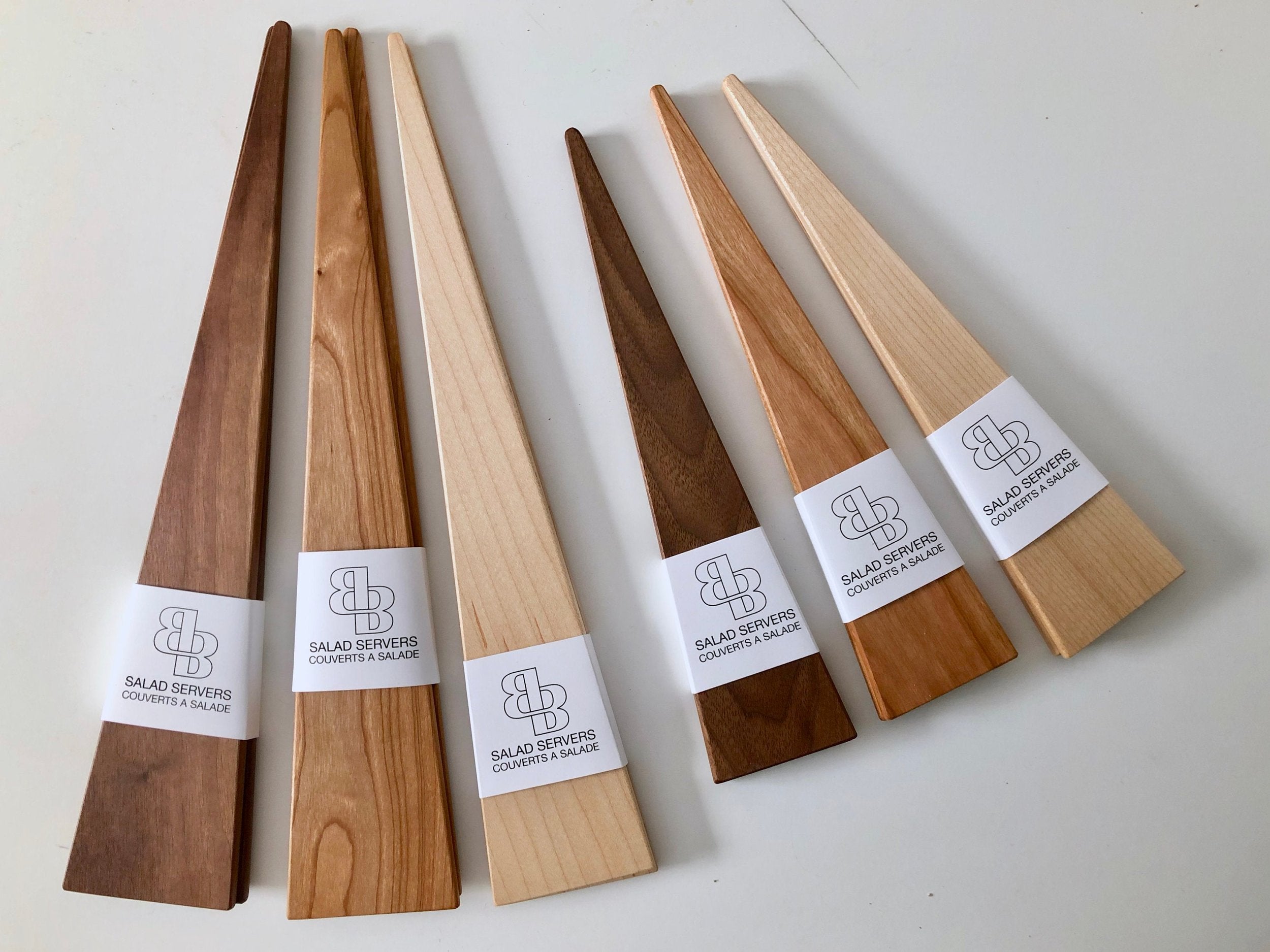 Maple Salad Servers