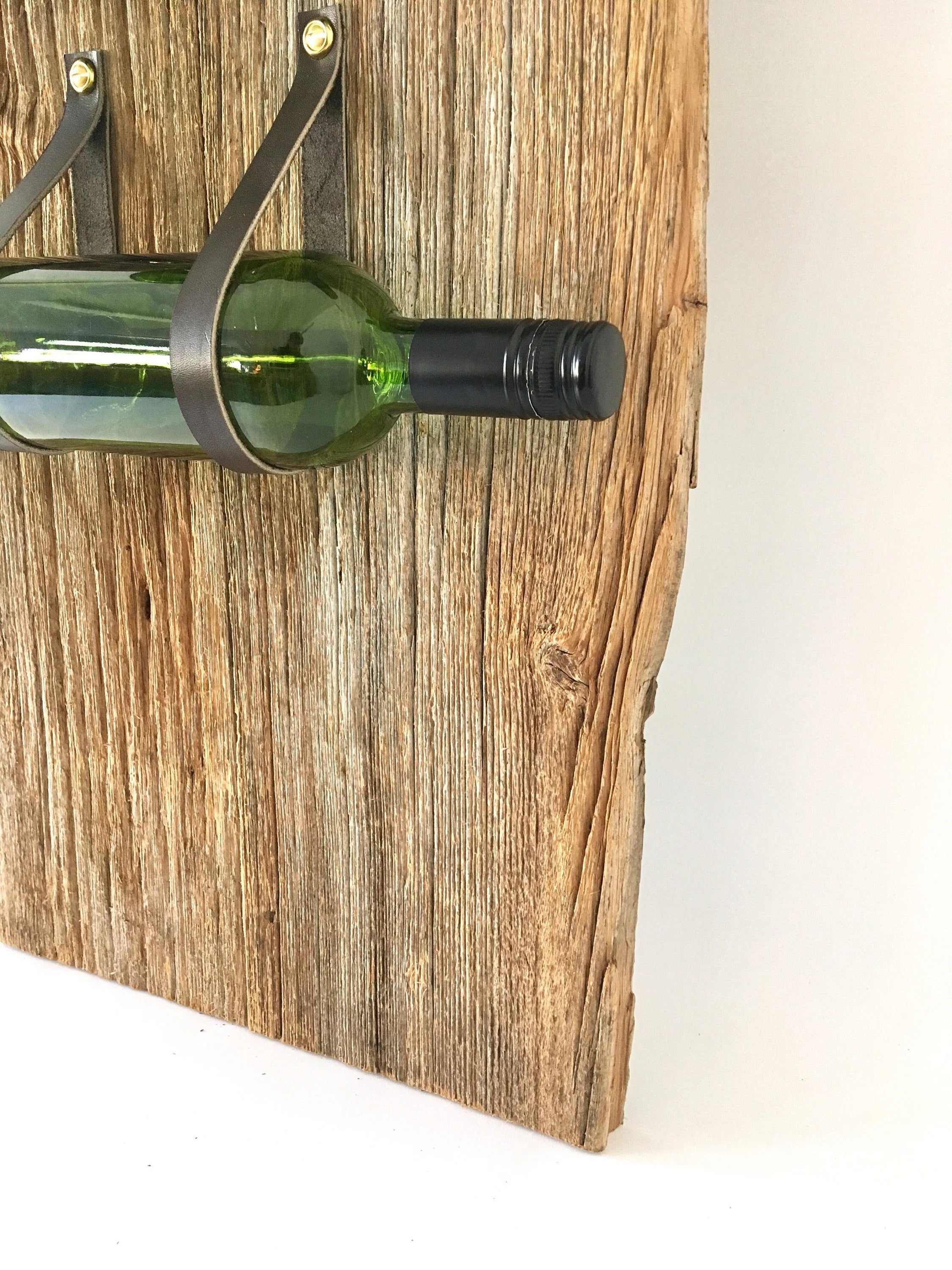 Barn wood Wine Rack No. LE4