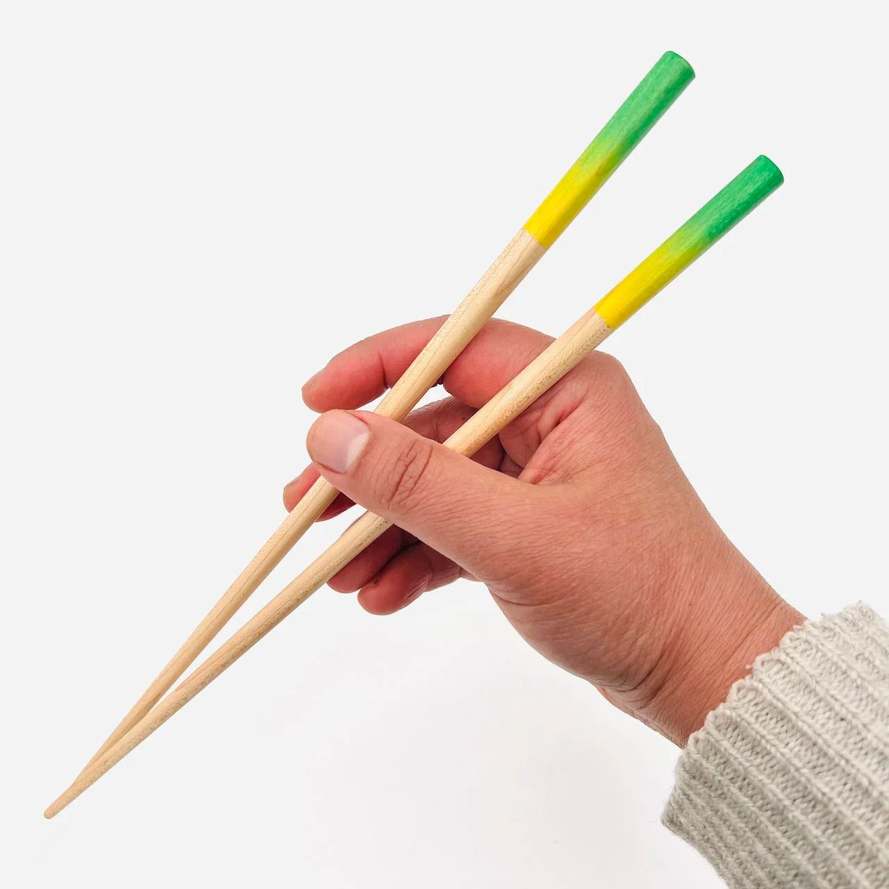 Yellow Green Ombré Chopsticks